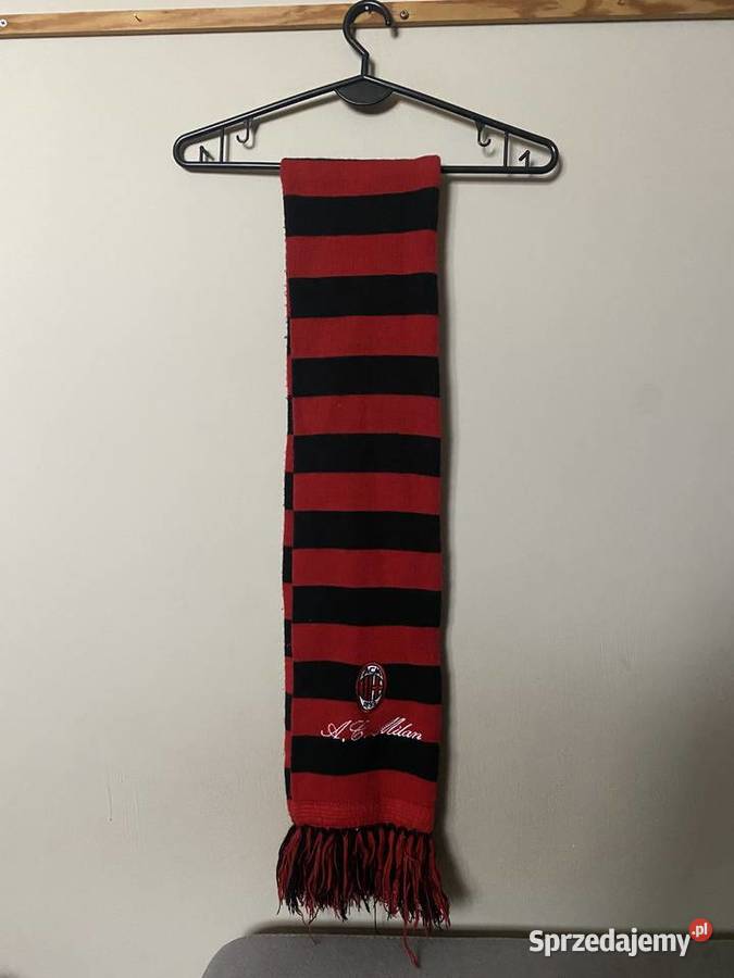 Unikatowy szal piłkarski AC MILAN OKAZJA