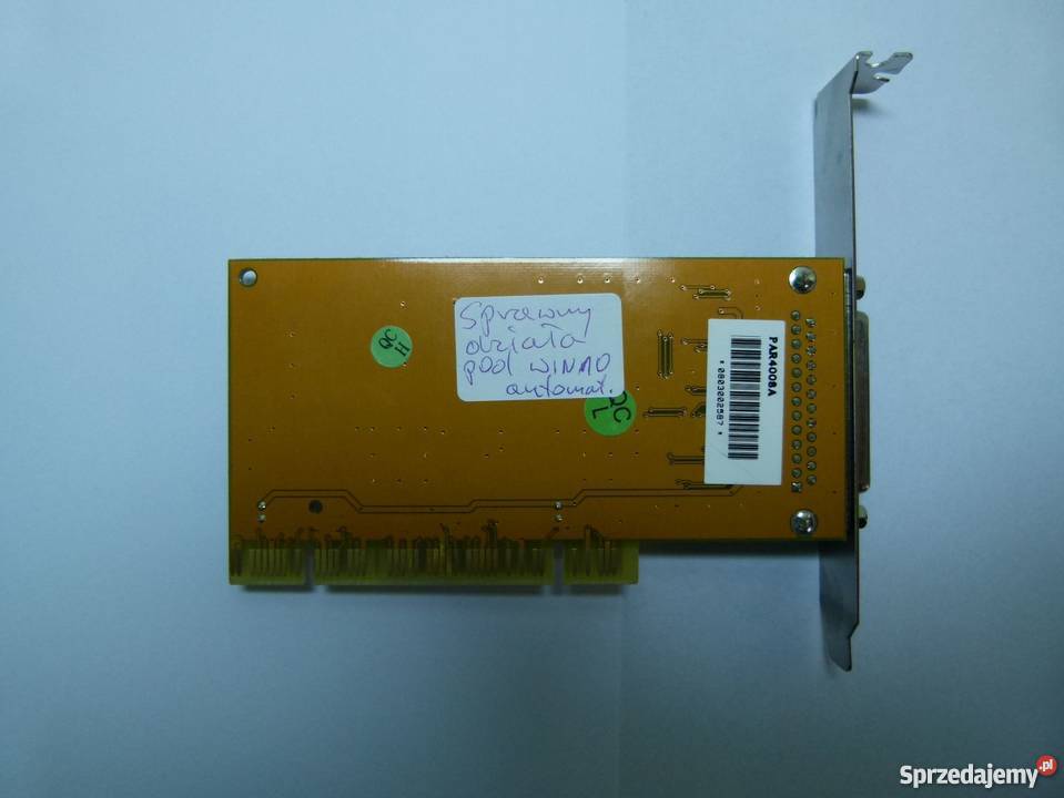 Port LPT karta PCI SPRAWNY działa pod windows 10