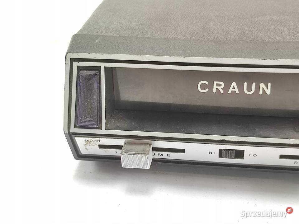 RADIO ODTWARZACZ KASET CRAUN ACME 8 TRACK MINI