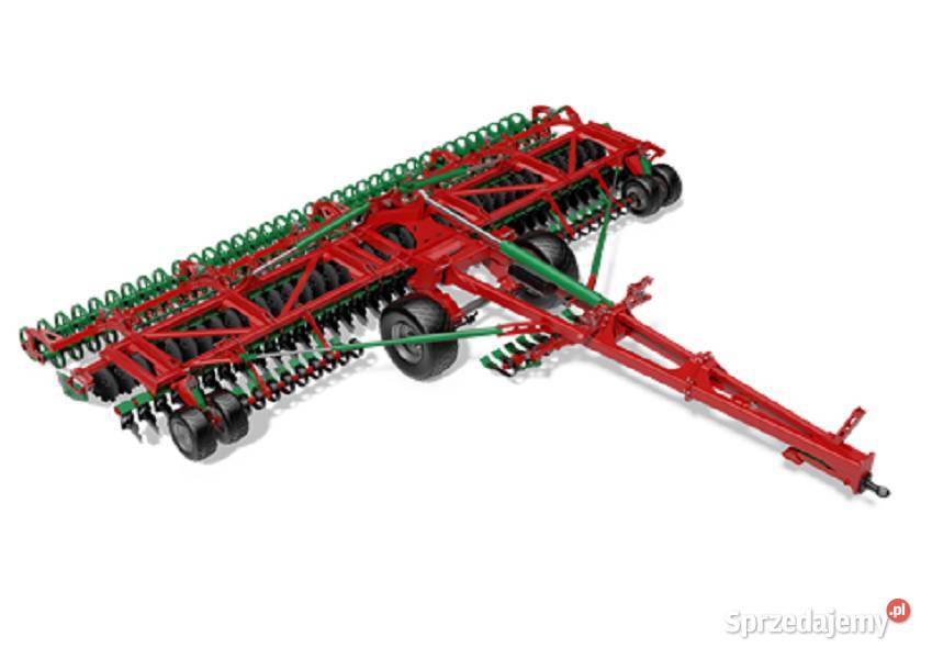 Brona talerzowa ciągana Tiger Agro Masz 8m 10m Rogóźno