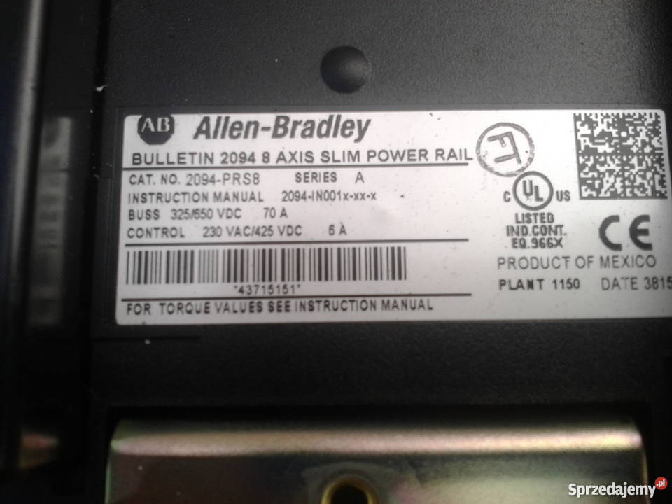 ALLEN BRADLEY 2094 PRS 8 pomorskie Gołębiewo