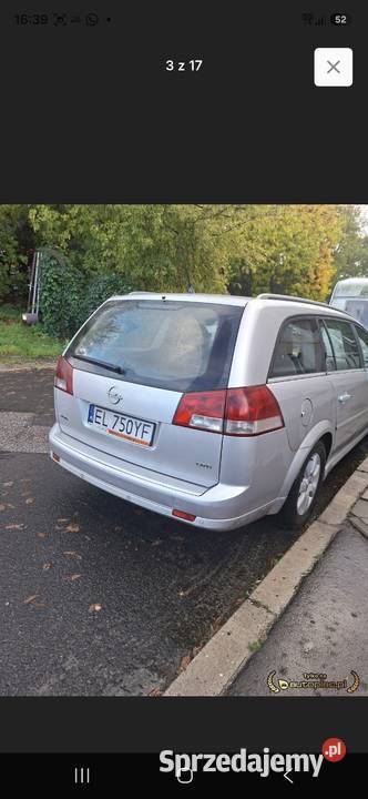 Opel vectra c 2006 19 cdti CD łódzkie Łódź