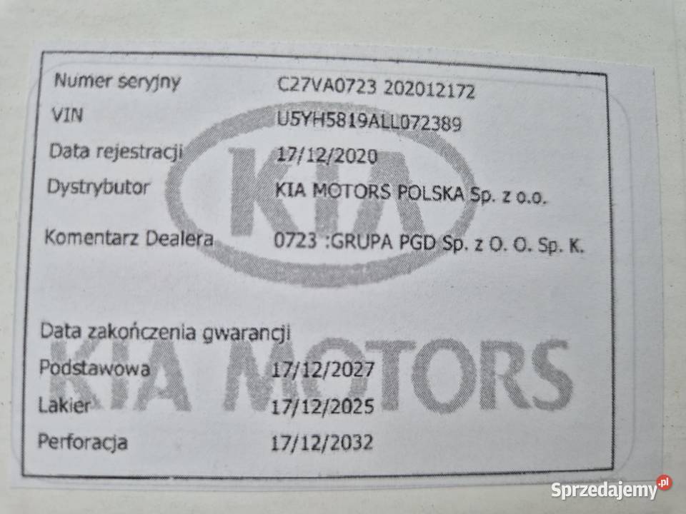 Kia Ceed KIA Ceed 2020 polski salon bogata FV podkarpackie Rzeszów