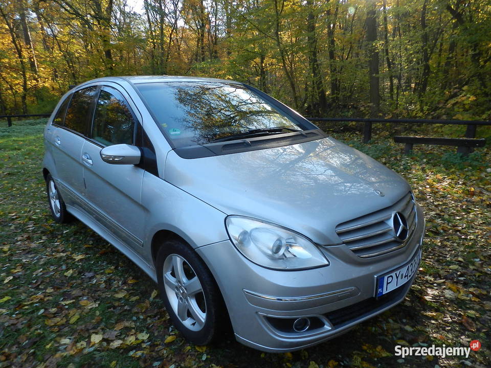 MercedesBenz Klasa B W245 śliczny praktyczny centralny zamek wielkopolskie Puszczykowo