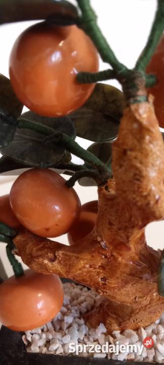 Sztuczne drzewo Feng Shui Jade rzeźbione drzewo Skawina