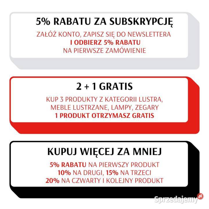 Konsola glamour Cameron biały czarny komoda