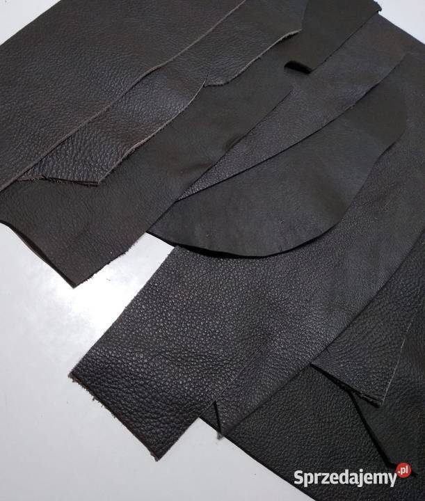 Skóra Licowa Włoska średnie i małe kawałki Gdańsk