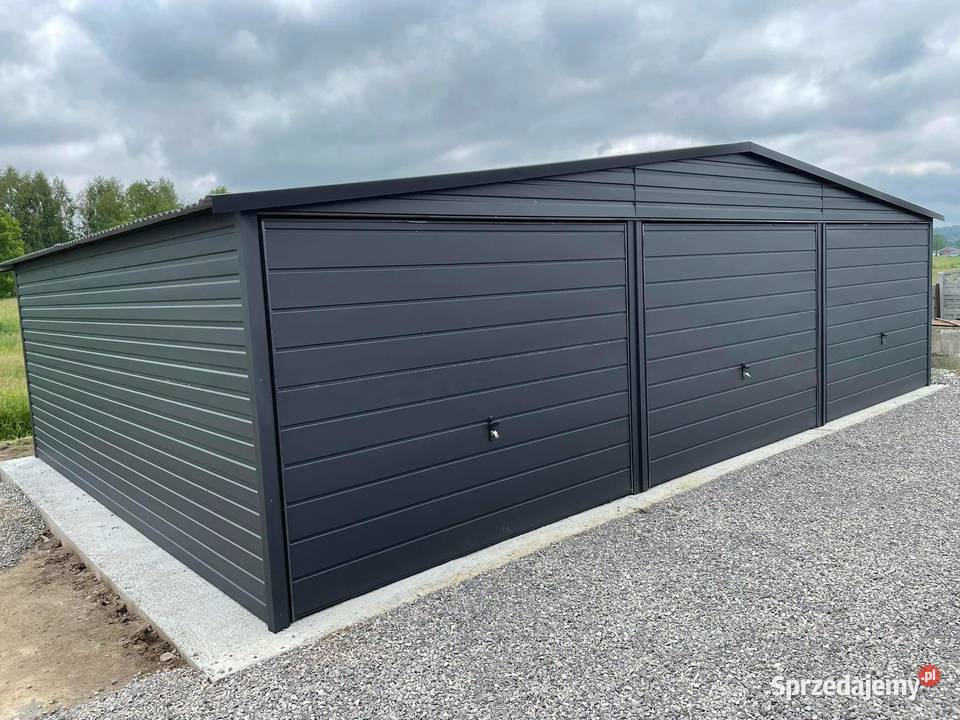 Garaż blaszany 9x5 Wzmocniony profilami Wejherowo