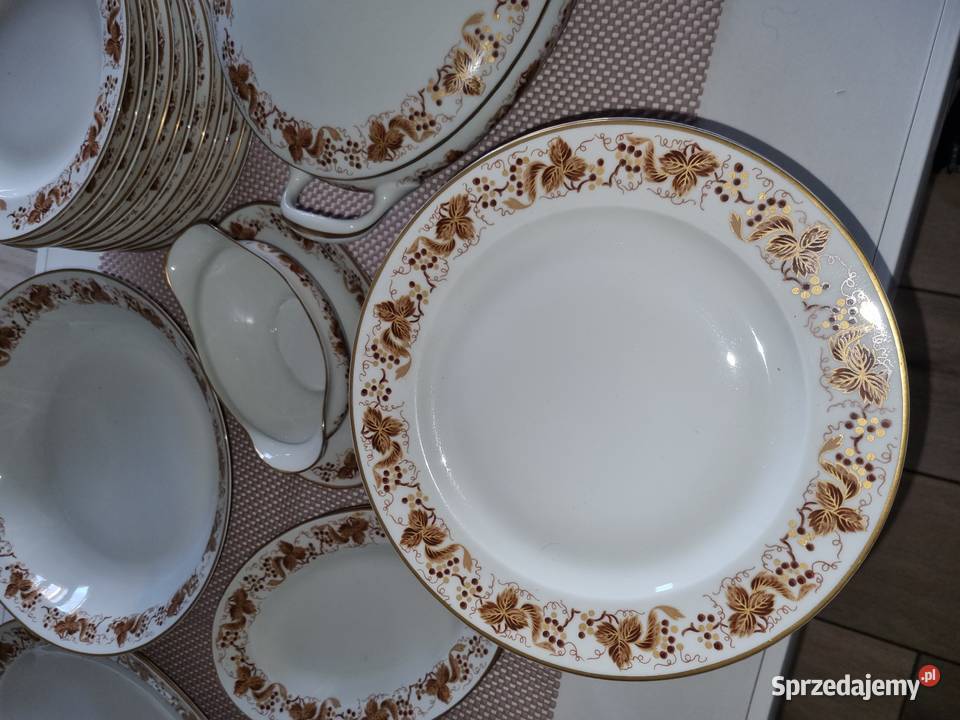 Serwis Obiadowy Porcelana Francuska Wola Podłężna