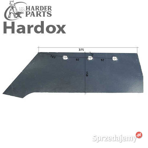 Lemiesz 300ha HARDOX 1023020569L do pługa Suwałki