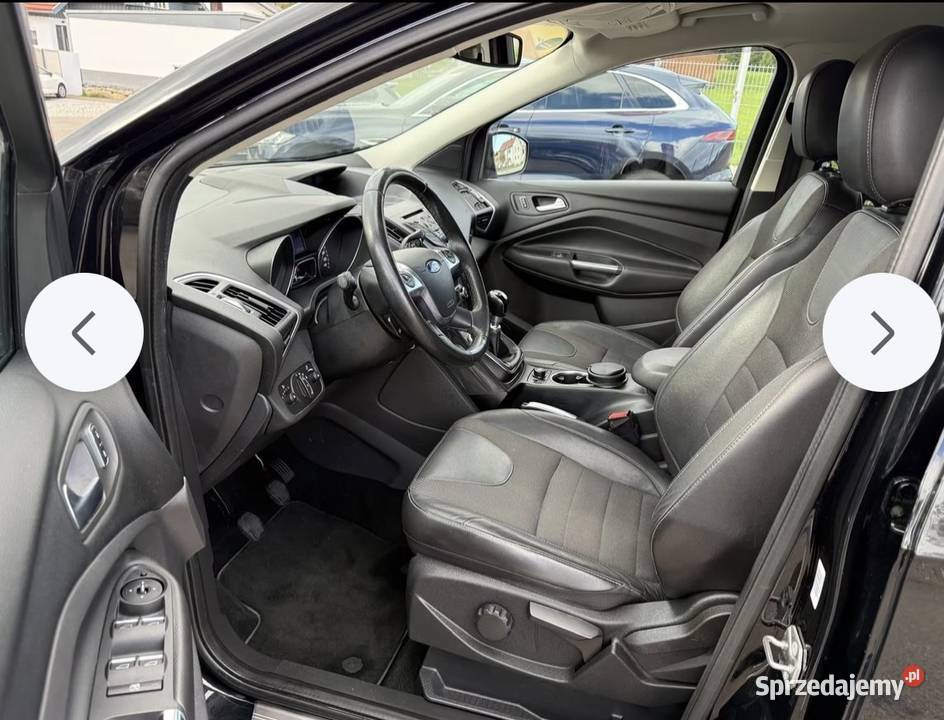 Ford Kuga 4x4 2014 pół skóra z Niemiec super nieuszkodzony dolnośląskie Jelenia Góra
