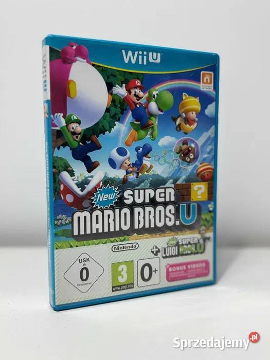 GRA SUPER MARIO BROS U SUPER LUIGI U NA NINTENDO zręcznościowe Śrem
