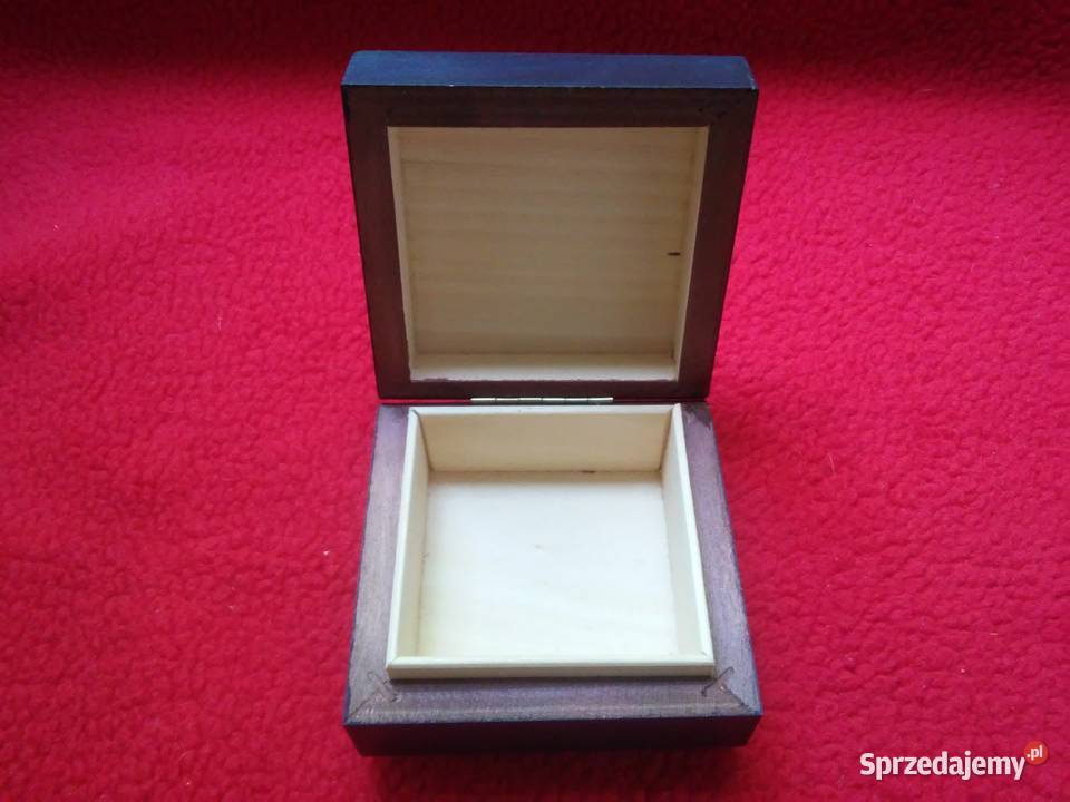 szkatułka drewniana PRL mazowieckie Warszawa sprzedam