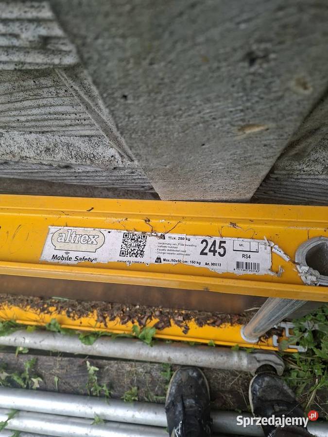Rusztowanie aluminiowe Poręba