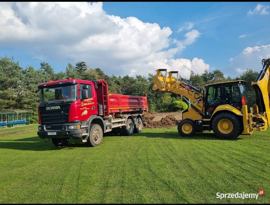Prace Ziemne Wykopy Koparka Wywrotka Transport wielkopolskie Poznań