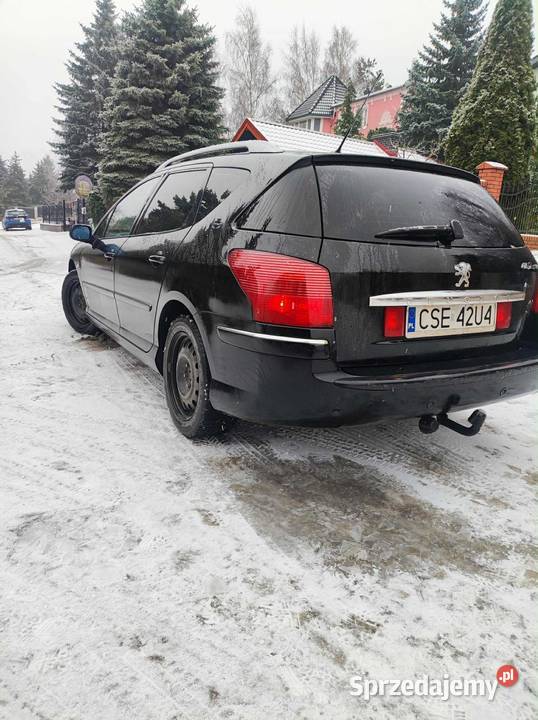 szpedam czarną Perłę z 2009 roku nieuszkodzony Peugeot