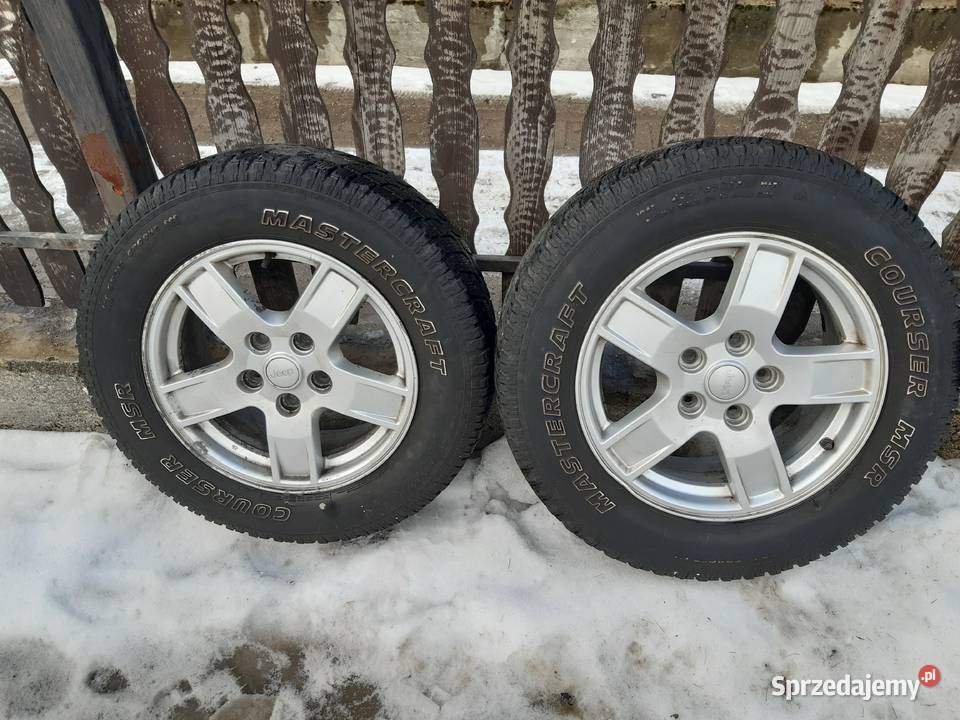 Felgi z oponami do jeep