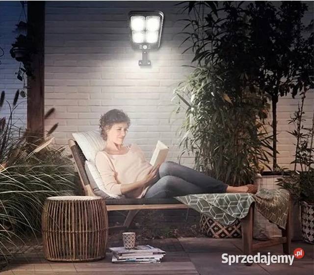 Solarna lampa zewnętrzna z czujnikiem ruchu Lublin