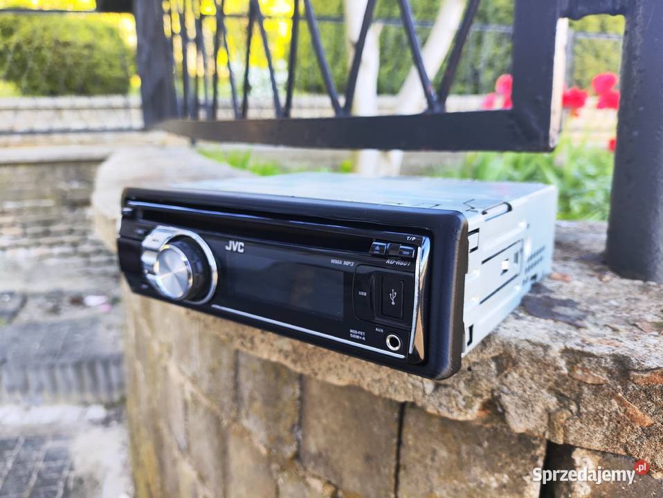 Radio samochodowe 1DIN JVC KDR601 CDMP3USBAUX Niegowonice