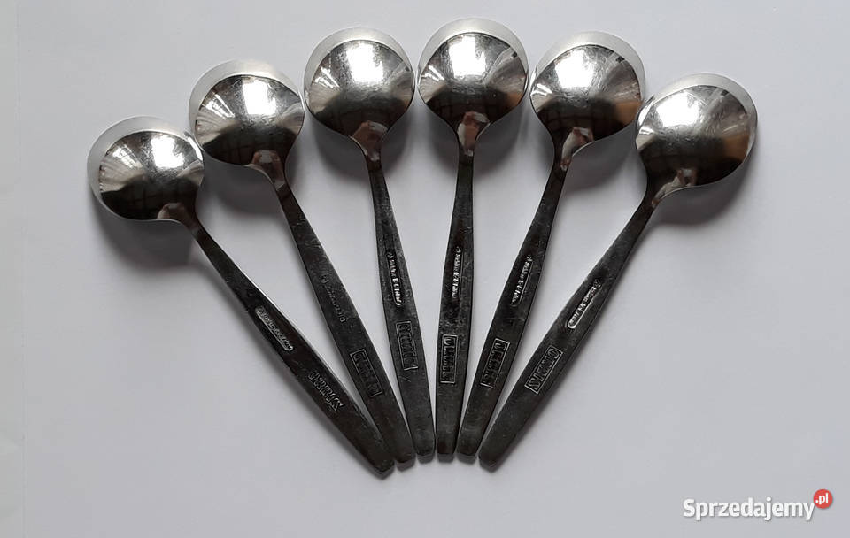 Łyżeczki do herbaty 2 MARS ORBIS sztućce PRL Dąbrowa Górnicza sprzedam