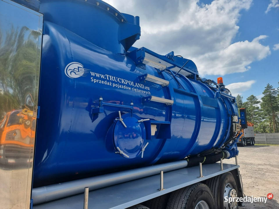 Scania V8 480 EuroVacman Ładowarka próżniowa