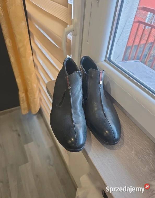Skórzane buty Lasocki z metki 42 Bytom