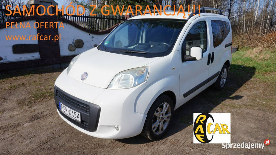 Fiat Qubo zarejestrowany ubezpieczony Gwarancja Zielona Góra