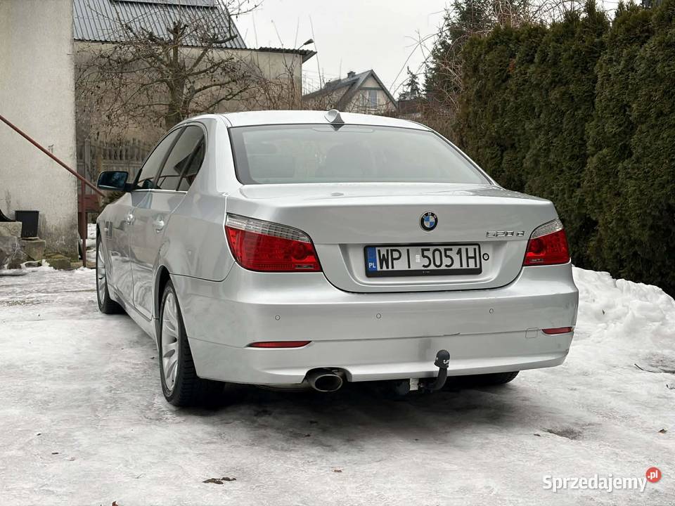 BMW E60 520D Rok produkcji 2008 mazowieckie Złotokłos