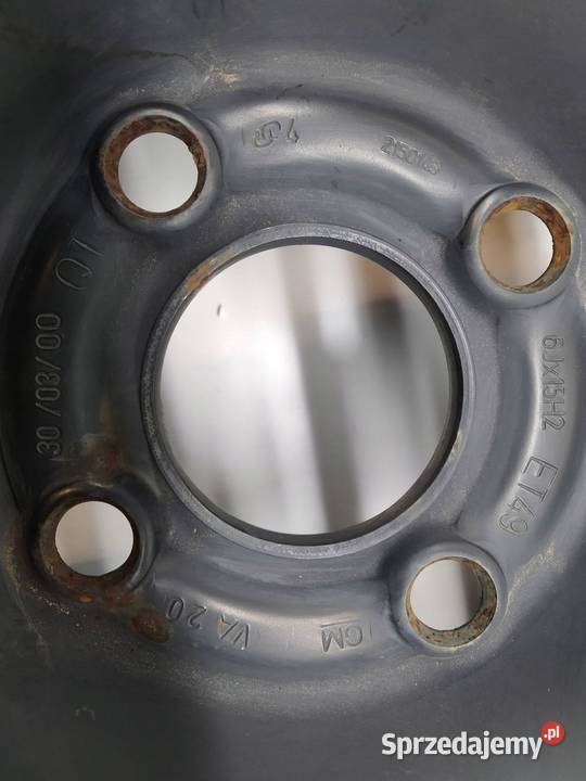 FELGA STALOWA R15 4X100 ET49 OC57MM 6JX15H2