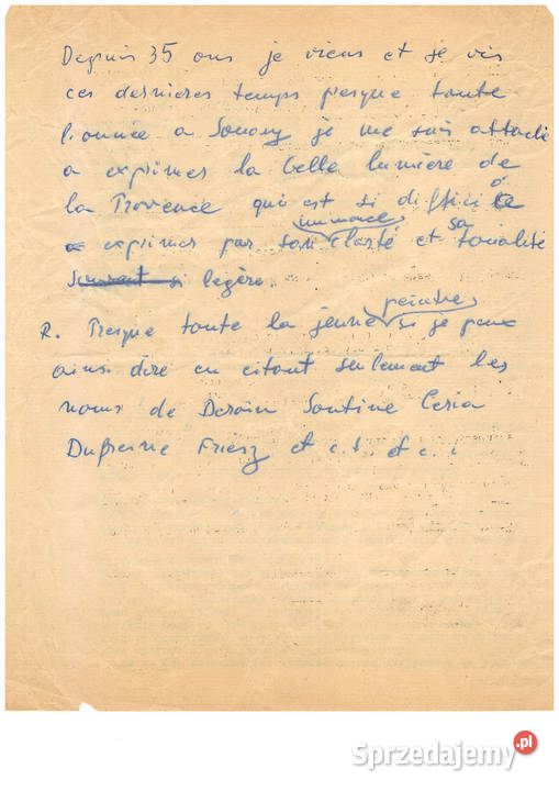 KISLING Mojżesz 18911953 ostatni wywiad unikat Antyki, Sztuka, Kolekcje Poznań