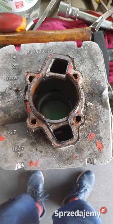 Cylinder MZ ETZ 150 oryginał DDR Pozostałe Zduńska Wola sprzedam