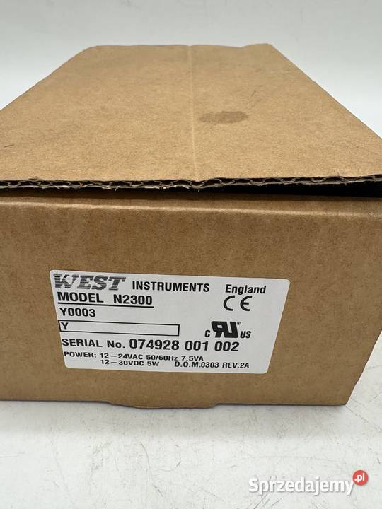 West Instruments N2300 Regulator PID