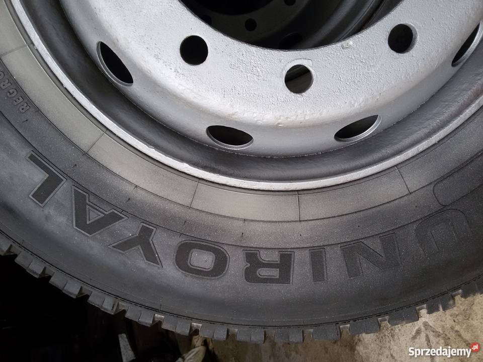 Sprzedam 4 felgi z oponami R 225 Nasielsk sprzedam
