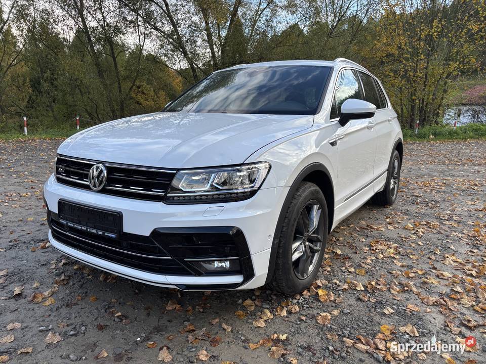 Volkswagen Tiguan R Line 20 TSI 190 DSG 4Motion lakier metallic Rzepiennik Suchy sprzedam