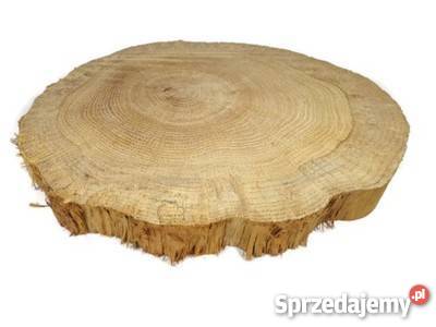 Plaster krążki drewna bez kory Dąb 1519 flek Rybnik sprzedam