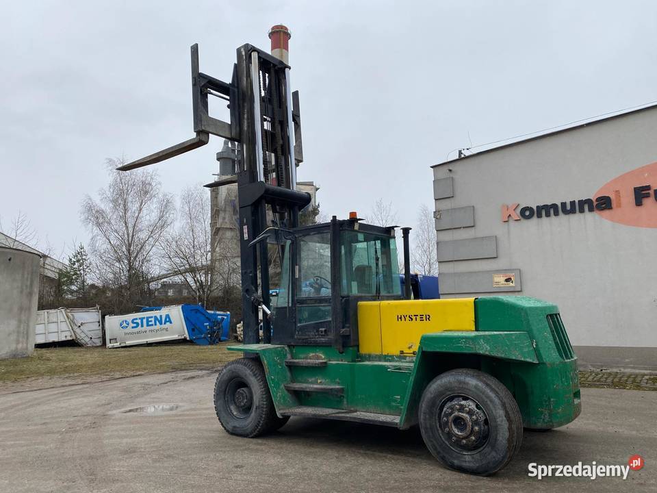Wózek widłowy Hyster H1400XL 14 ton Hyster Wola Murowana