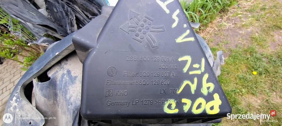 6Q0 129 601 AR obudowa filtra powietrza polo 9N dolnośląskie