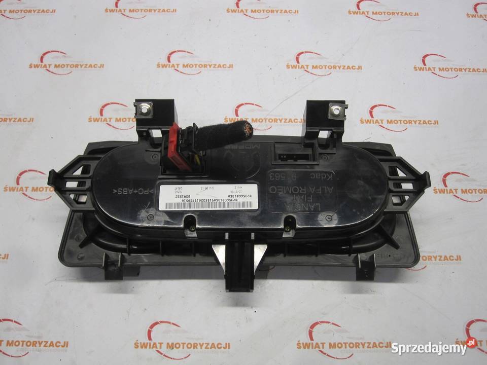 FIAT TIPO II 16r panel klimatyzacji 07356601360 Części samochodowe Kielce