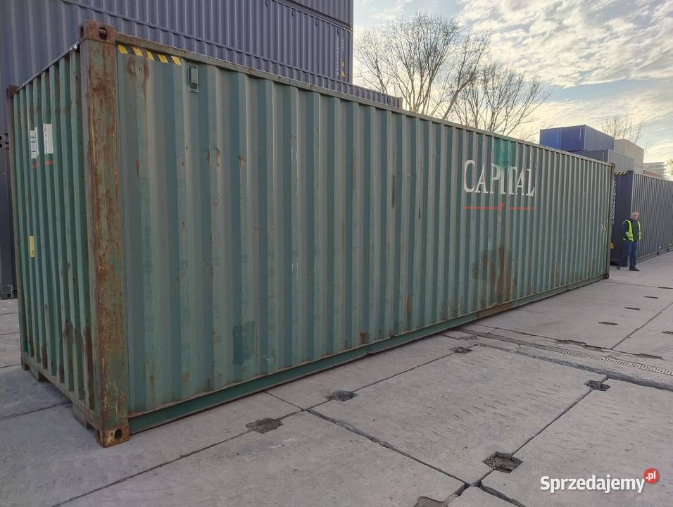 Używany kontener morski 40HC Pewny Kontener