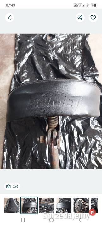 Romet kadet motorynka siedzenie wielkopolskie Poznań