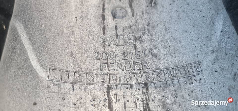 YAMAHA YZF R6 RJ11 BŁOTNIK PRZÓD 2C021511 Bieleń