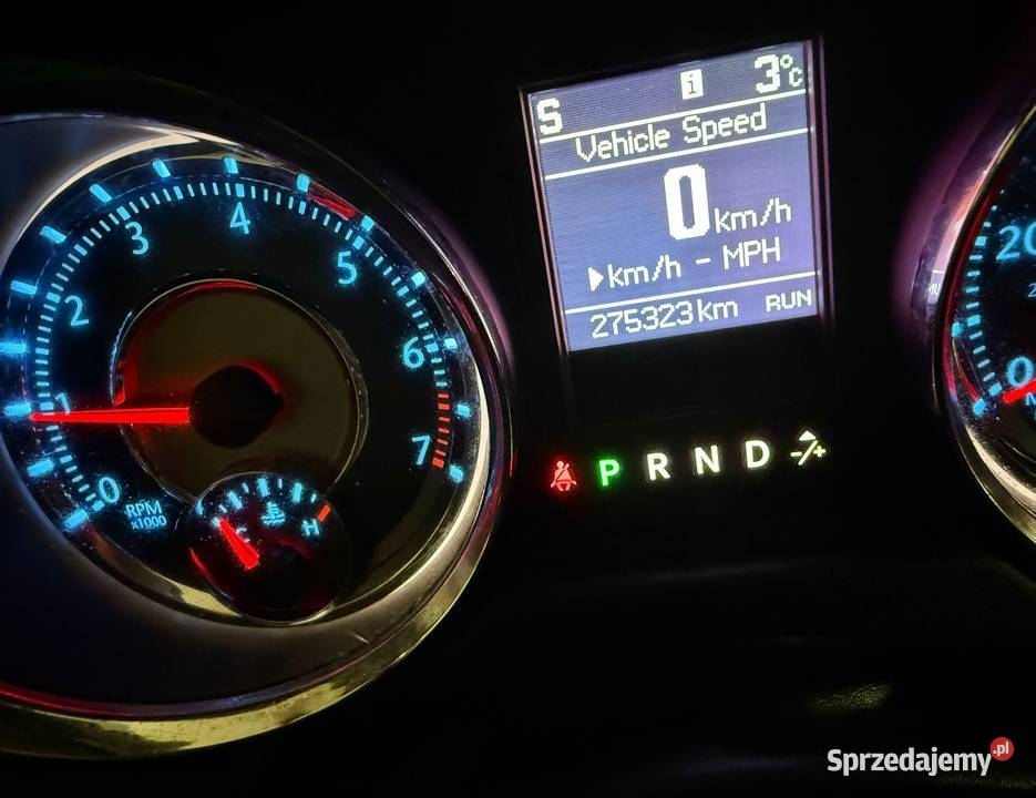 Chrysler Town Country 2013 r 36 Automat 7 osob 273500km Kraków