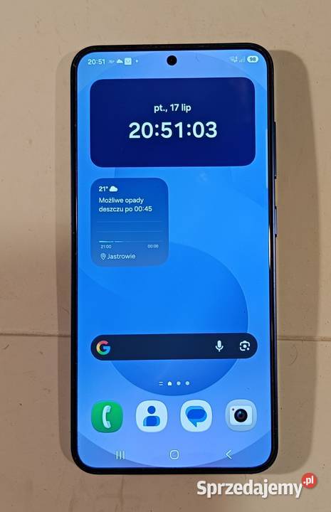 Samsung Galaxy S25 12128GB Funkcje AI Niebieski Jastrowie sprzedam