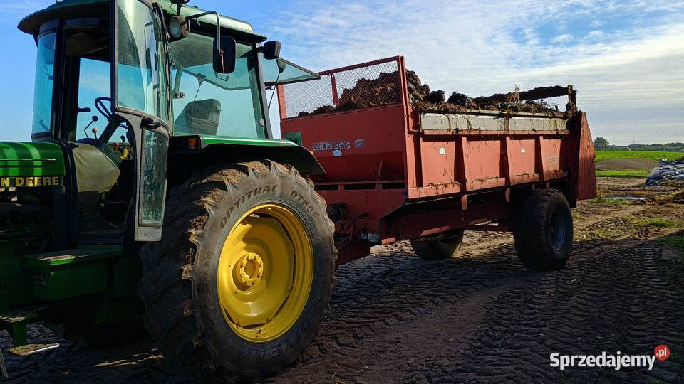 Rozrzutnik Gilibert 8t Jeantil Rozrzutniki obornika kujawsko-pomorskie sprzedam