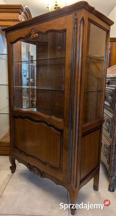 ładna witrynaserwantka ludwikowska dąbsklep śląskie Dąbrowa Górnicza