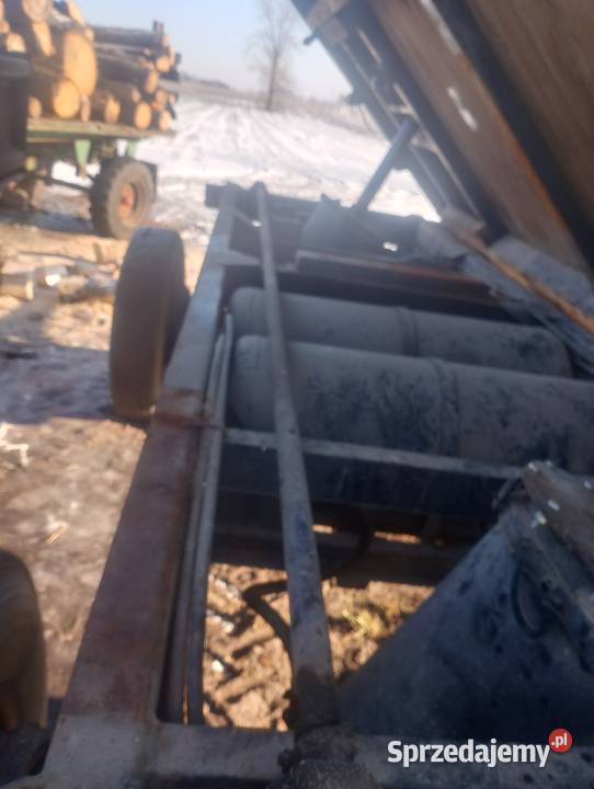 Przyczepa wywrotka 6 ton nieuszkodzony Łobżenica
