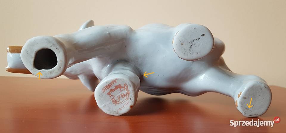 Duża sygnowana figurka Słonia Słoń Steatyt Pozostałe Dąbrowa Górnicza