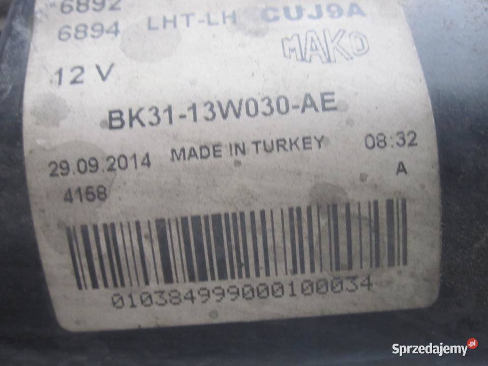 FORD TRANSIT VIII MK8 L3H2 15r lampa lewa przód