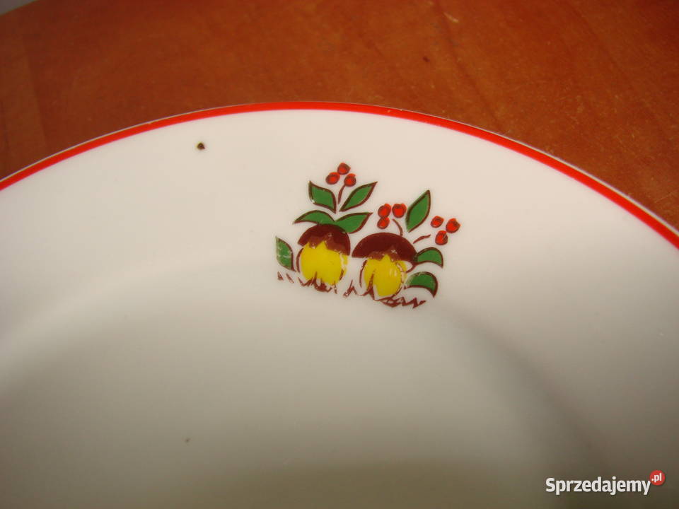 Lubiana dziecięcy talerzyk PRL Porcelana i szkło pomorskie Pruszcz Gdański