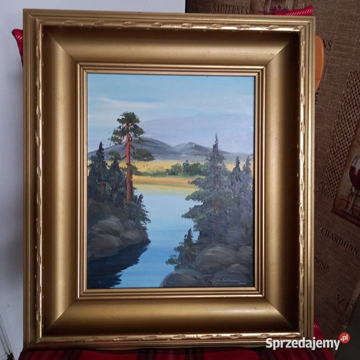 obraz olejny krajobraz Antyki, Sztuka, Kolekcje lubuskie sprzedam
